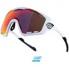 Image de Lunettes Force Ombro Plus - verres rouges, monture blanche mate