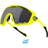 Image de Lunettes Force Ombro Plus - verres noirs, finition fluo mate