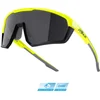 Image de Lunettes Force Apex, verres contrastés noirs, monture jaune fluo-noir, référence 910892