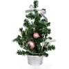 Image de Arbre décoré de rose 25 cm