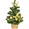 Image de Arbre décoré d'or 25 cm