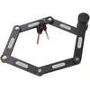 Image de One F.LOCK 20.85 Antivol pliable avec 2 clés 85 cm acier noir