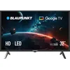 Image de Blaupunkt 32WGC5520S 81cm (32") Google TV, LED, HD Ready, 50 / 60 Hz, DVB-T2/C, 2×HDMI, 2×USB, LAN, WiFi, Bluetooth,vocale, VESA 200×200, Dolby Audio(32WGC5520S)