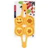 Image de Tescoma Moule À Pancakes Et  ufs Silicone Jaune 39x17 Cm