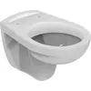 Image de Ideal Standard Eurovit WC à chasse d'eau suspendu 6 litres, blanc, 1 pièce.