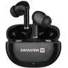 Image de Écouteurs Sans fil avec Micro Bouton Tactile Autonomie 15H proTUNE Swissten Noir - Neuf