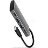 Image de Hub USB-C 3.2 Axagon HUE-4G2 - 4 ports USB-A/C (Gris) #DEFAULT