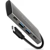 Image de AXAGON Axagon HMC-4G2 hub d'interface USB 3.2 Gen 2 (3.1 Gen 2) Type-C 10000 Mbit/s Gris