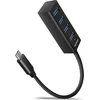 Image de AXAGON Axagon HUE-M1C hub d'interface USB 3.2 Gen 1 (3.1 Gen 1) Type-C 5000 Mbit/s Noir
