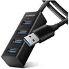 Image de AXAGON Miniature metal four-port USB 3.2 Gen 1 hub | HUE-M1AL