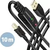 Image de Rallonge USB-A/B 2.0 amplifiée Axagon ADR-210B M/M 10m #DEFAULT
