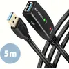 Image de AXAGON Axagon ADR-305 USB 3.2 Gen 1 A-M -> A-F active extension/repeater cable 5m - Kabel - Digital/Daten USB cable USB 3.2 Gen 1 (3.1 Gen 1) USB A Black