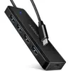 Image de AXAGON Axagon HUE-C1C hub d'interface USB 3.2 Gen 1 (3.1 Gen 1) Type-C 5000 Mbit/s Noir