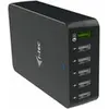 Image de i-tec CHARGER6P52W Chargeur de batterie pour appareils mobiles Universel Noir AC Charge rapide Intérieur