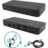 Image de i-tec USB 3.0 / USB-C / Thunderbolt - 3x 4K Docking Station + Power Delivery 70W - filaire - USB 3.2 Gen 1 (3.1 Gen 1) Type-C - 70 W - 3,5 mm - 10,100,1000 Mbit/s - noir (CATRIPLEDOCKPDPRO)