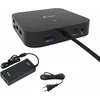 Image de i-tec USB-C HDMI DP Docking Station with Power Delivery 100 W + Universal Charger 112 W - filaire - USB 3.2 Gen 1 (3.1 Gen 1) Type-C - 100 W - 3,5 mm - 10,100,1000 Mbit/s - noir (C31HDMIDPDOCKPD100)