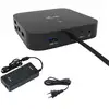 Image de i-tec USB-C HDMI DP Docking Station with Power Delivery 100 W + Universal Charger 100 W - Neuf