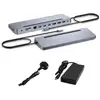 Image de i-tec USB-C Metal Ergonomic 3x 4K Display Docking Station with Power Delivery 100 W + Universal Charger 100 W - Neuf