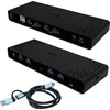 Image de i-Tec - Station d'accueil - USB-C / USB4 / Thunderbolt 3 / Thunderbolt 4 - 2 x HDMI, 2 x DP++ - 1GbE (CADUA4KDOCKPDB)