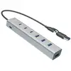 Image de i-tec USB-C/USB-A Charging Metal HUB 7 port (3x USB-C, 4x USB-A) - Neuf