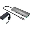 Image de I-TEC i-tec USB-C Metal Nano Docking Station 4K HDMI LAN with Power Delivery 100W + Universal Charger 100W