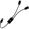 Image de I-TEC i-tec USB-A Cable HUB 2 port (2x USB-A)