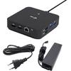 Image de I-tec Usb-c Dp Dual Hdmi Docking Station With Power Delivery 100 W + Universal Charger 100w Avec Fil Usb 3.2 Gen 2 (3.1 Gen 2) Type-c Noir