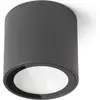 Image de SENZA R plafond anthracite verre clair 230V LED 6W IP65 3000K
