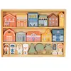 Image de Blocs urbains en bois - Maisons, figurines et autres accessoires