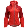 Image de SILVINI Veste imperméable pour femme Arena avec membrane 3 couches Coutures soudées et capuche Rouge - S en occasion ou reconditionné