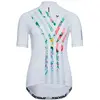 Image de Maillot Silvini Calnia WD2412 short femme blanc-gris Taille S 3124-WD2412-01112
