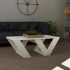 Image de Skye Decor, Pipra - White, Tables basses, blanc, 110 x 40 x 60 cm