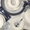 Image de Hermia Concept, BNIRN24Y200, services de table, service de table (24 pièces), blanc, porcelaine, 22 x 22 x 2 cm