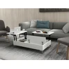 Image de Skye Decor, Esinti - White, Tables basses, blanc, 121 x 28 x 69,2 cm