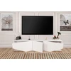 Image de Skye Decor, Inci - Blanc, Meubles TV, Blanc, 180 x 40 x 30 cm