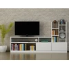 Image de Skye Decor, Dolunay - Blanc, Meubles TV, Blanc, 164,4 x 91,3 x 25 cm