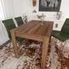 Image de Skye Decor, Single 120 - Walnut, Tables de salle à manger, Noyer, 120 x 78 x 80 cm