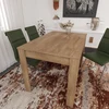Image de Skye Decor, Single 120 - Caucasian, Oak, Table à manger, Chêne, PANNEAUX DE PARTICULES 100 % MÉLAMINÉS, 120 x 80 x 78 cm