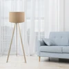 Image de Opviq, AYD-1518, Lampadaire, Beige, MDF, 38 x 38 x 140 cm