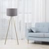 Image de Opviq, AYD-1522, lampadaires, gris, MDF, 38 x 38 x 140 cm