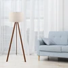 Image de Opviq, AYD-1527, lampadaires, écru, MDF, 38 x 38 x 140 cm