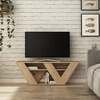 Image de Skye Decor, Pipralla - Oak, Armoires de télévision, Chêne, 110 x 40 x 30 cm