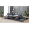 Image de Hanah Home, Fly- BLC1006, Gris, Canapés-lits, Cadre : Bois / Panneaux de fibres