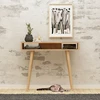 Image de Skye Decor, Ottoke- OttokeMDD, Couleur chêne,,Blanc, Commodes, 83,6x100x30 cm, 100% panneau de particules mélaminé