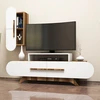 Image de Skye Decor, Rose S - Noyer, Blanc, Meubles TV, Noyer, 145 x 49,8 x 36,8 cm