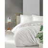 Image de L'Essentiel Linge de Maison, Elegant - White, ensemble linge de lit, blanc, 100 % satin de coton, 240 x 220 cm