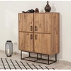 Image de Skye Decor, Quantum Solo, armoire multi-usages, pin atlantique, 100 % PANNEAUX DE SPANCE MELAMINÉS, 93 x 36 x 115 cm