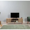 Image de Skye Decor, Truva - 728, meuble TV, chêne Sonoma, PANNEAUX DE PARTICULES 100 % MÉLAMINÉS, 140 x 40 x 50 cm