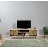 Image de Skye Decor, Truva - 729, meuble TV, chêne Sonoma, PANNEAUX DE PARTICULES 100 % MÉLAMINÉS, 140 x 40 x 50 cm