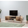 Image de Skye Decor, Truva-720, meuble TV, chêne Sonoma, PANNEAUX DE PARTICULES 100 % MÉLAMINÉS, 140 x 40 x 50 cm